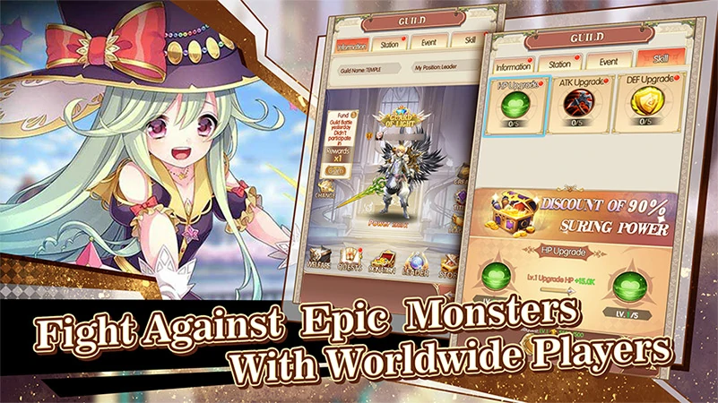 Fight Against Epic Monsters With Worldwide Players