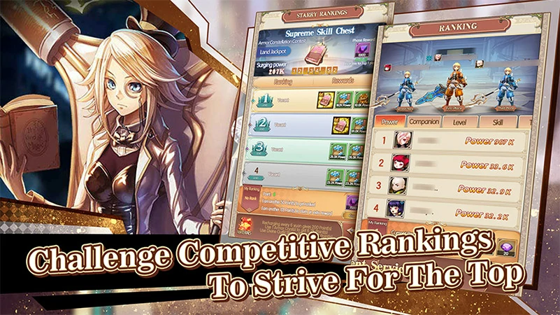 Challenge Competitive Rankings To Strive For the Top 